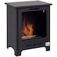 image 1 of HOMCOM Free Standing Bio Ethanol Fireplace Heater with 0.9L Tank for Home Black