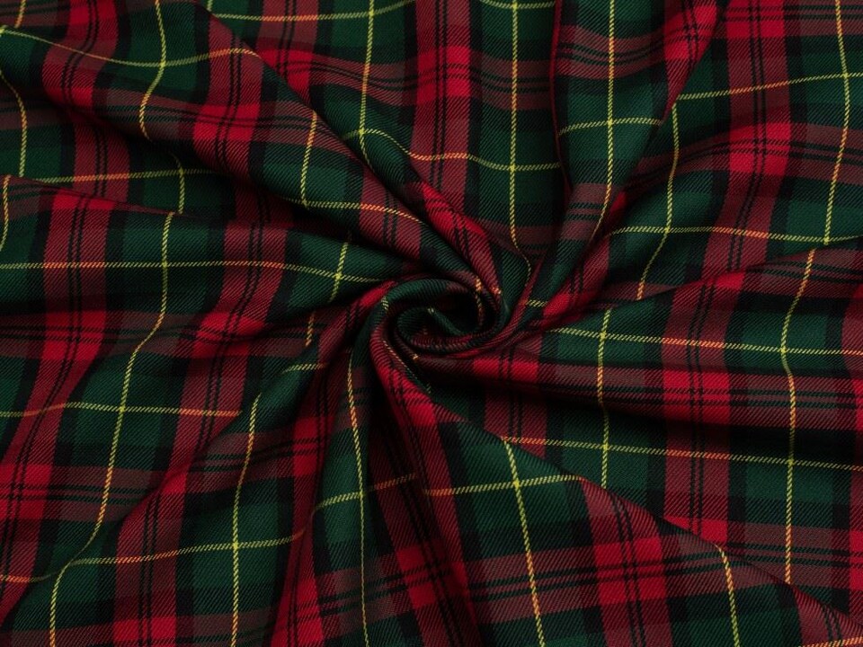 Minerva Core Range Red Polyester Viscose Suiting Fabric for Dressmaking, 145cm / 57" Wide - per metre