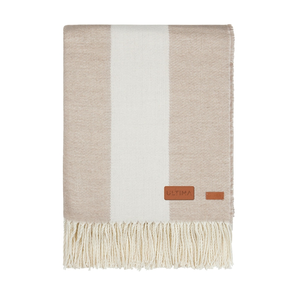 Vinga Tella Polylana Aware Blanket - Beige - One Size Brown