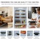 image 5 of 380ml Meal Prep Glass Containers with Airtight Lids Clip Lock Takeaway Containers Pack 5