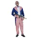 image 2 of Uncle Sam Horror Patriot Fancy Dress Costume Adult Mens Large | Multi | L