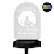 image 1 of Personalised Haunted House Halloween Solar Light