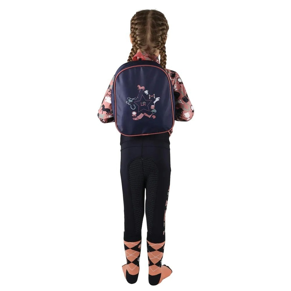 image 1 of Little Rider Passion Complete Horse Grooming Set - Navy/Blush - One Size