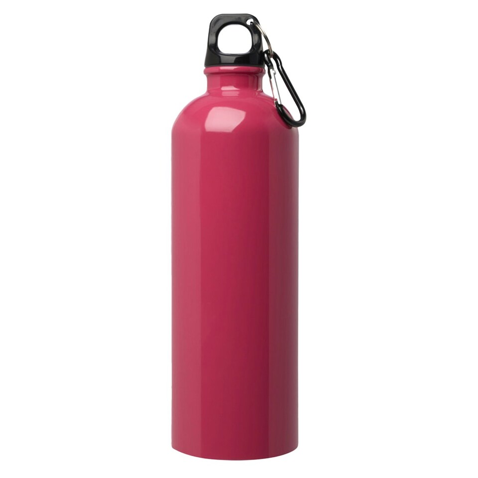 image 1 of Floso Oregon Stainless Steel Single Wall 750ml Water Bottle - Magenta - One Size