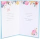 image 2 of Blue & Floral Design Granddaughter Birthday Card