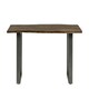 image 3 of Medium Sized Dining Table Linden Live Edge Brown