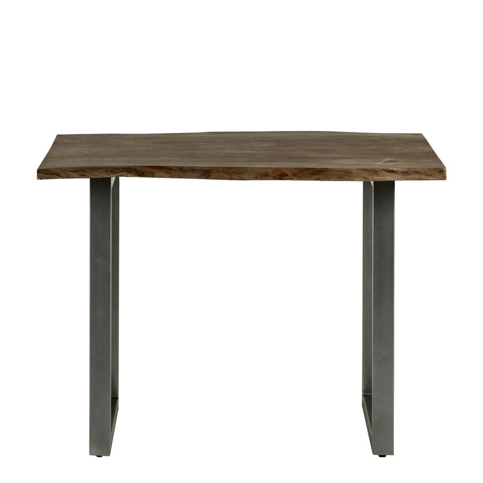 image 1 of Medium Sized Dining Table Linden Live Edge Brown