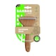 image 2 of M-Pets Bamboo Deshedding Brush | Brown | Brown | 1