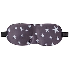 3D Stars Printed Sleep Eye Mask with Adjustable Strap