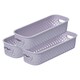 image 1 of SmartStore Essence Slim Lavender Organiser Storage Basket 1.3L, 3 Pack Purple