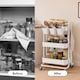 image 4 of Vonhaus Storage Trolley 3 Tier Bathroom & Kitchen Storage