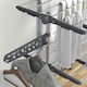 image 9 of HOMCOM 4-Tier Large Clothes Airer Stainless Steel Clothes Drying Rack Grey
