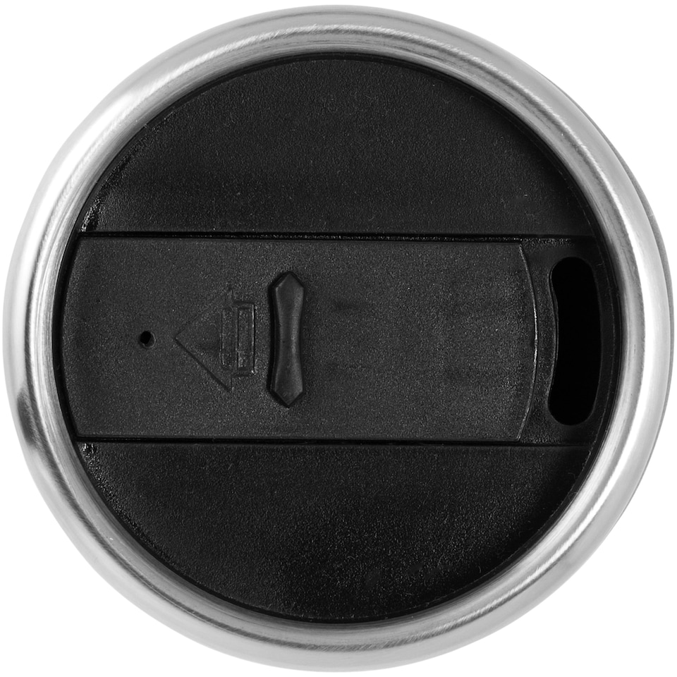 image 1 of Bullet Elwood Insulated Tumbler (Pack of 2) - Silver/Solid Black - 17.6 x 8.3 cm