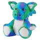 image 1 of Warmies Plush Rainbow Dragon Microwavable Weighted Teddy with French Lavender Scent, Hot or Cold for Cool Relaxation and Warm Relief