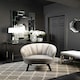 image 2 of Interiors By Premier Stylish Powder Blue Velvet And Silver Bench, Luxe Bench For Outdoor, Accent Dining Bench For Diningroom Silver