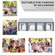 image 3 of Outsunny 8 x 4m Party Tent, Marquee Gazebo with Sides, Windows and Double Doors
