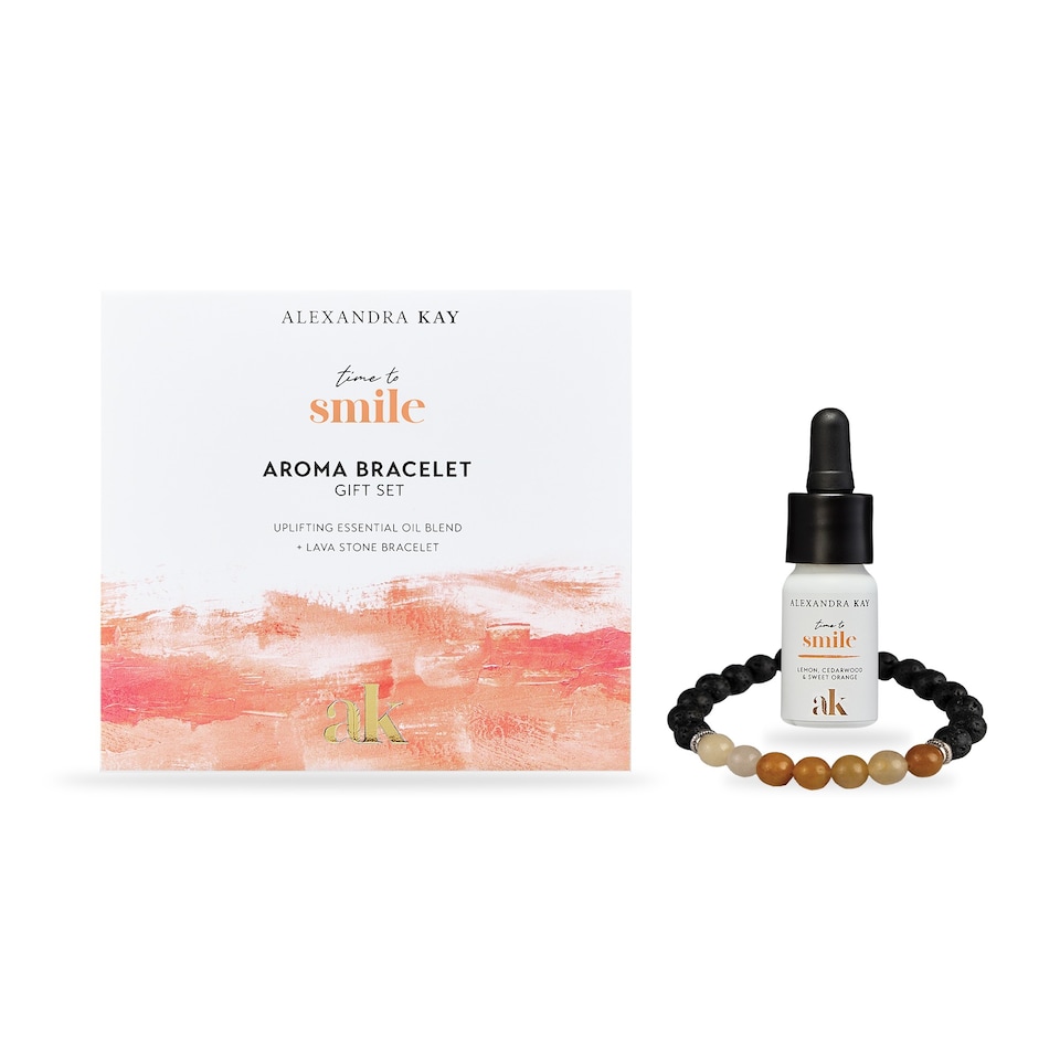 image 1 of Green People Time to Smile Aroma Bracelet Oil Gift Set