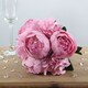 image 2 of Artificial Silk Dusky Pink Arundel Peony Bouquet - H28cm