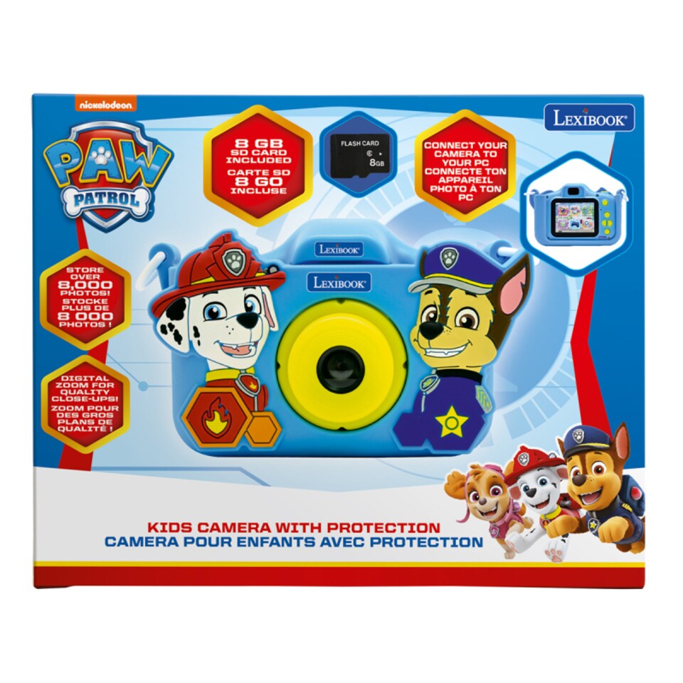 image 1 of Lexibook DJ078PA Paw Patrol Kids Camera with Protective Cover