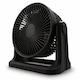 image 1 of EMtronics 9" Turbo Table Fan with 115° Tilt, 3 Speeds & Quiet Operation - Black