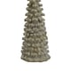 image 3 of Small Cedar Tree with Star - Resin - L6 x W6 x H17 cm - Beige