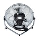 image 9 of Oypla Electrical 12" Inch Chrome 3 Speed Floor Standing Gym Fan Hydroponic