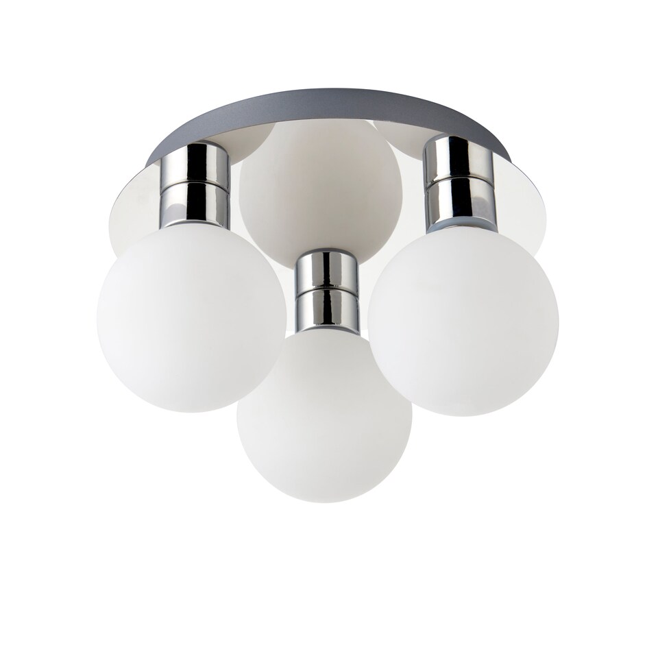 image 1 of Tago 3 Light Semi Flush Ceiling Light