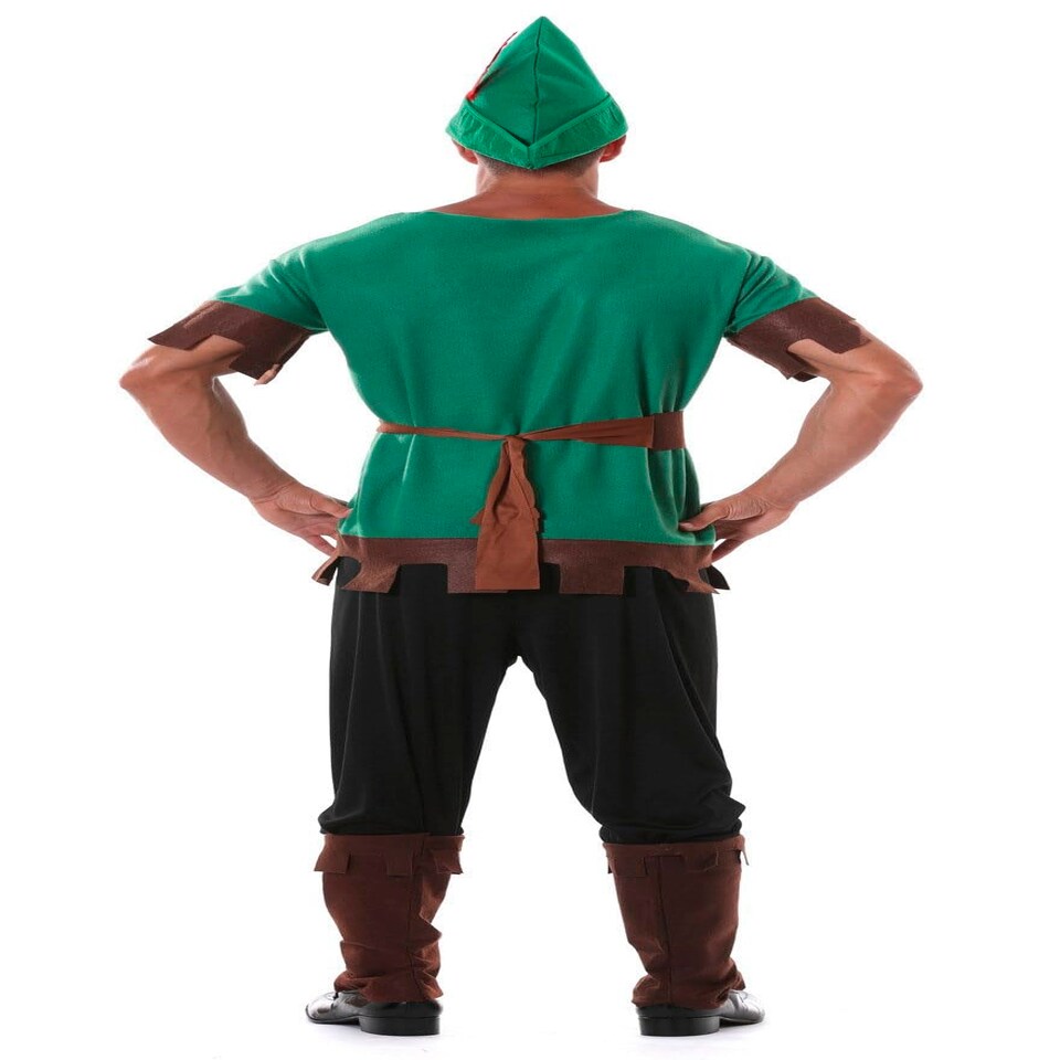 image 1 of Fancy Dress Adult Forest Outlaw - M
