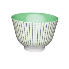 KitchenCraft Moroccan Style Lime Hues Ceramic Bowl, 16cm