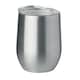 image 2 of MidOcean Chin Chin Double Wall 300ml Mug - Matt Silver - One Size