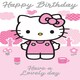 image 3 of HELLO KITTY BIRTHDAY CARD