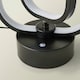 image 3 of ValueLights Infinity Black Adjustable Revolving Integrated LED Table Lamp Black