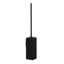 COSMIC Toilet Brush, Black Matt, Wall-mounted. Collection METRIC