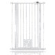 image 2 of Bettacare Pet Gate with Lockable Cat Flap, 75cm - 84cm, White, 104cm in Height