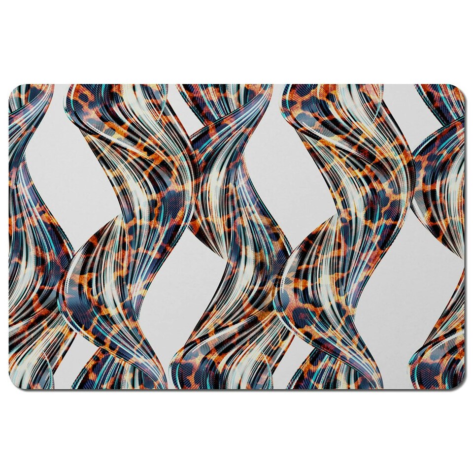 image 1 of Snake & Leopard Skin (Placemat)
