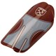 image 4 of West Ham United FC Childrens/Kids Team Slip-In Shin Guards - Maroon/Blue/White - 10-11 Years