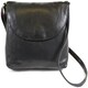 image 3 of Soft Premium Leather Shoulder / Cross Body Bag Blue | Teal Blue