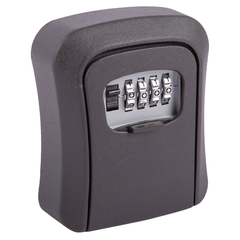 image 1 of Pro User Wall-Mounted Combination Key Safe - Black