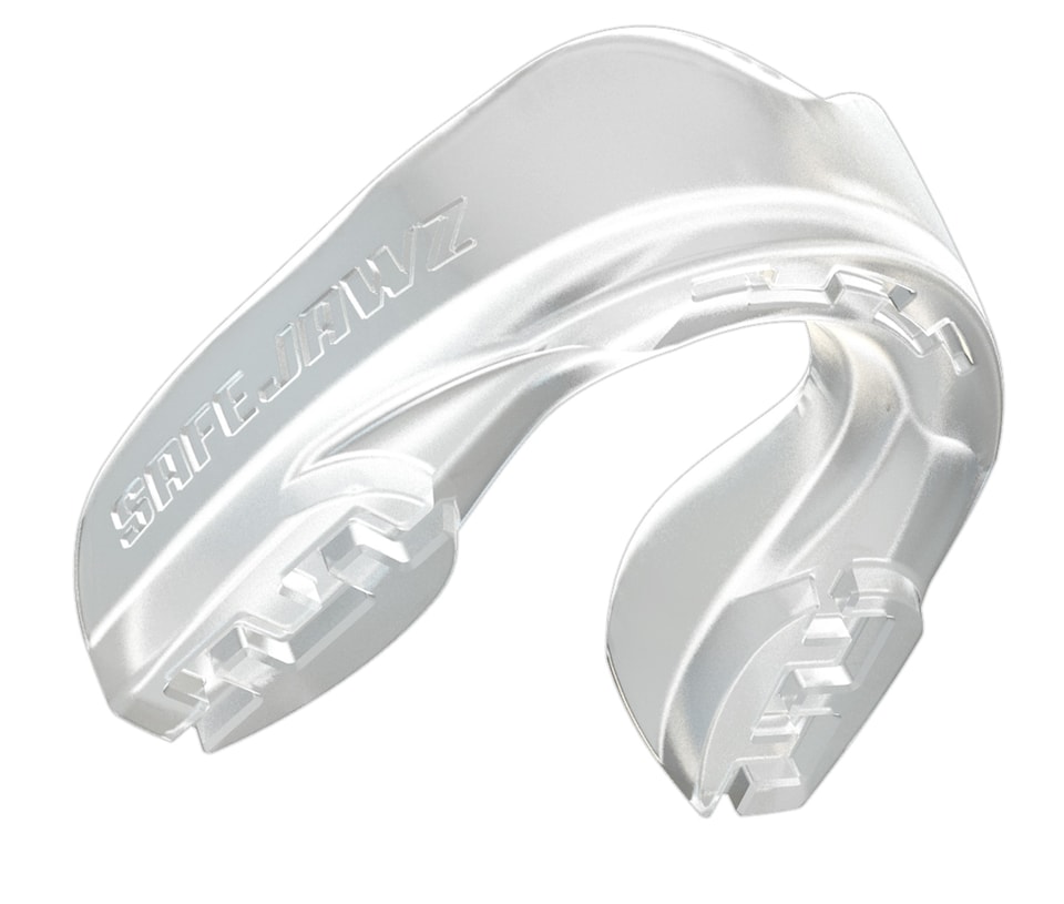 image 1 of SAFEJAWZ Intro Sports Mouth Guard Clear Adult/Junior