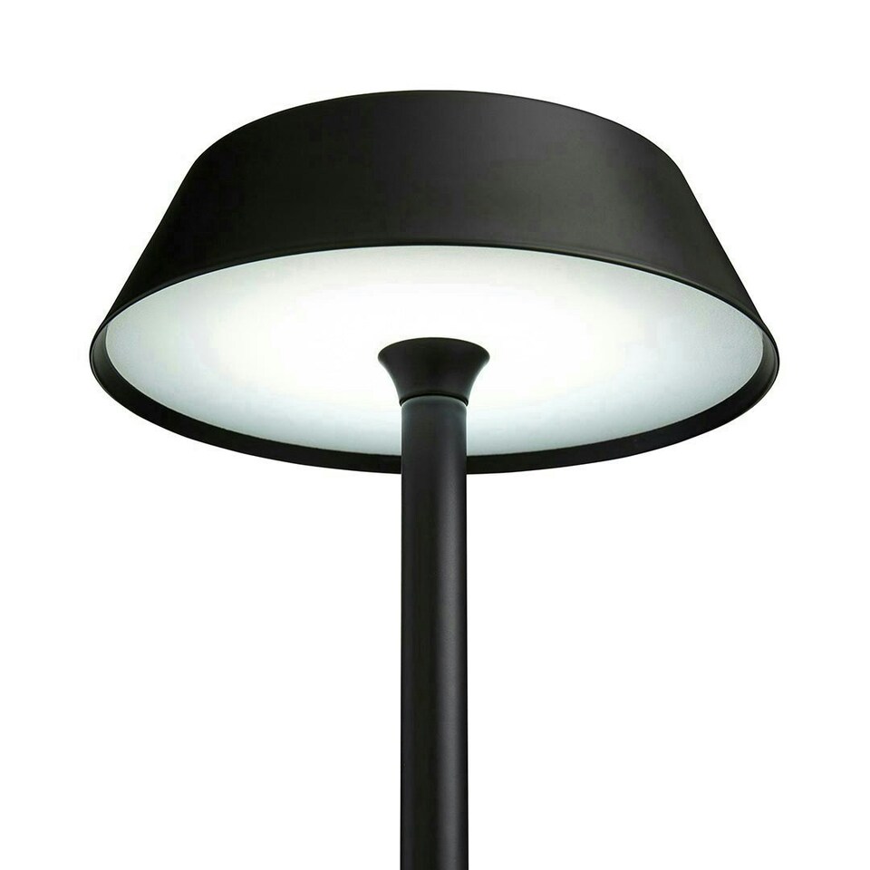 image 1 of Energize Black LED Rechargeable Desk Table Lamp with Touch Sensor