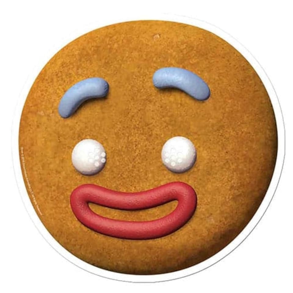 Shrek Gingy Cardboard Face Mask