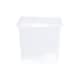 image 4 of Wham Clip 5x 21.5L Rectangular Plastic Storage Boxes with Clip Lock Lids. Ideal for Home, Office, Toys & More - Clear/Clear | Clear | 5