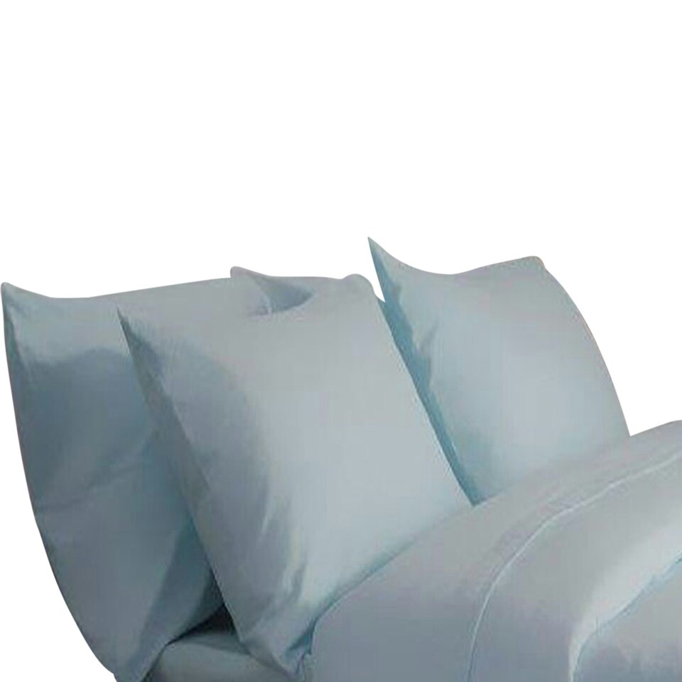 Belledorm Brushed Cotton Housewife Pillowcase (Pair) - Blue - One Size