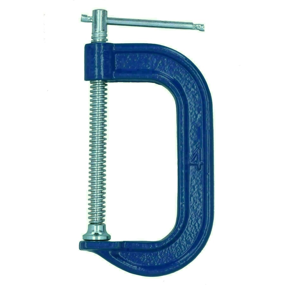 image 1 of 4" G Clamp Fastener Holder Support Vice Clamping For Welding Fabrication 4pc