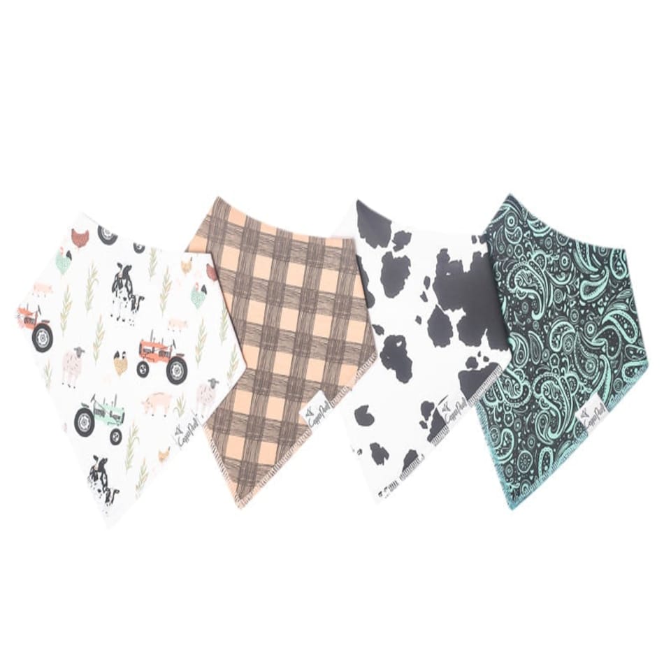 image 1 of Copper Pearl Bibs Jo 4Pk