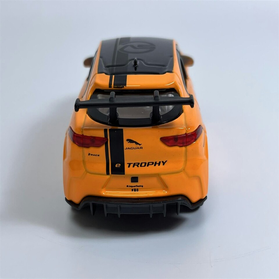 image 1 of Jaguar I Pace e Trophy Orange LHD 1:36 Scale Pull & Go Tayumo 36100024