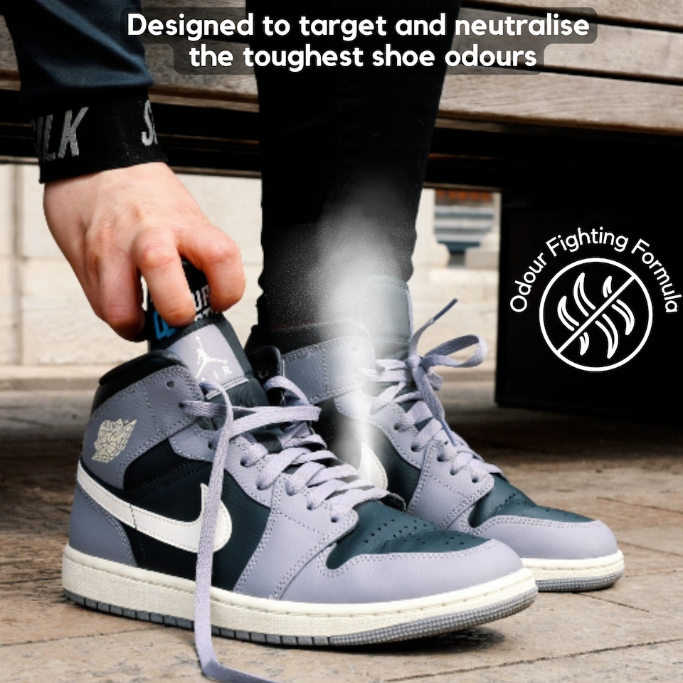 image 1 of Odour Buster Shoe Deodorant & Spray - Ultimate Shoe Freshener & Deodoriser (Pack of one / 100ml)