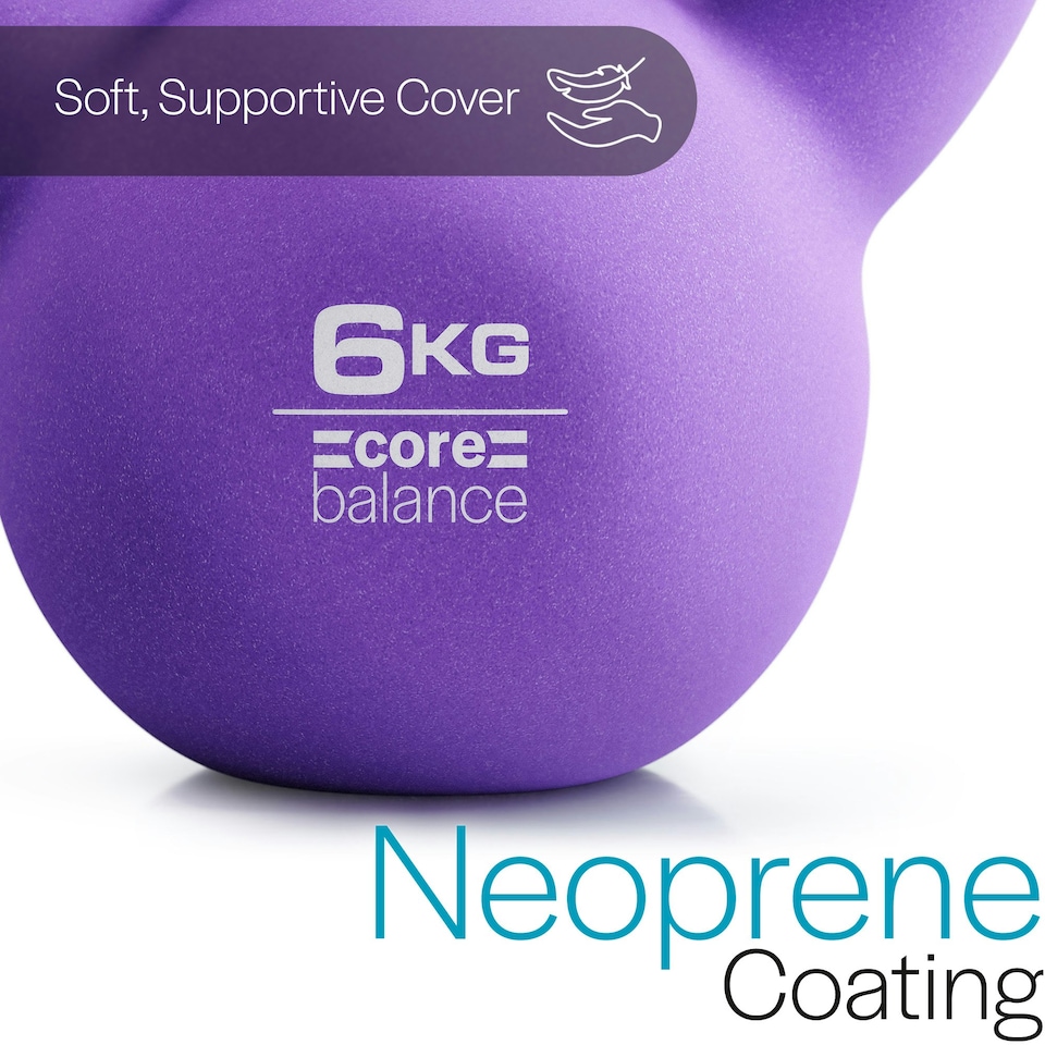 image 1 of Neoprene Kettlebell (6kg)