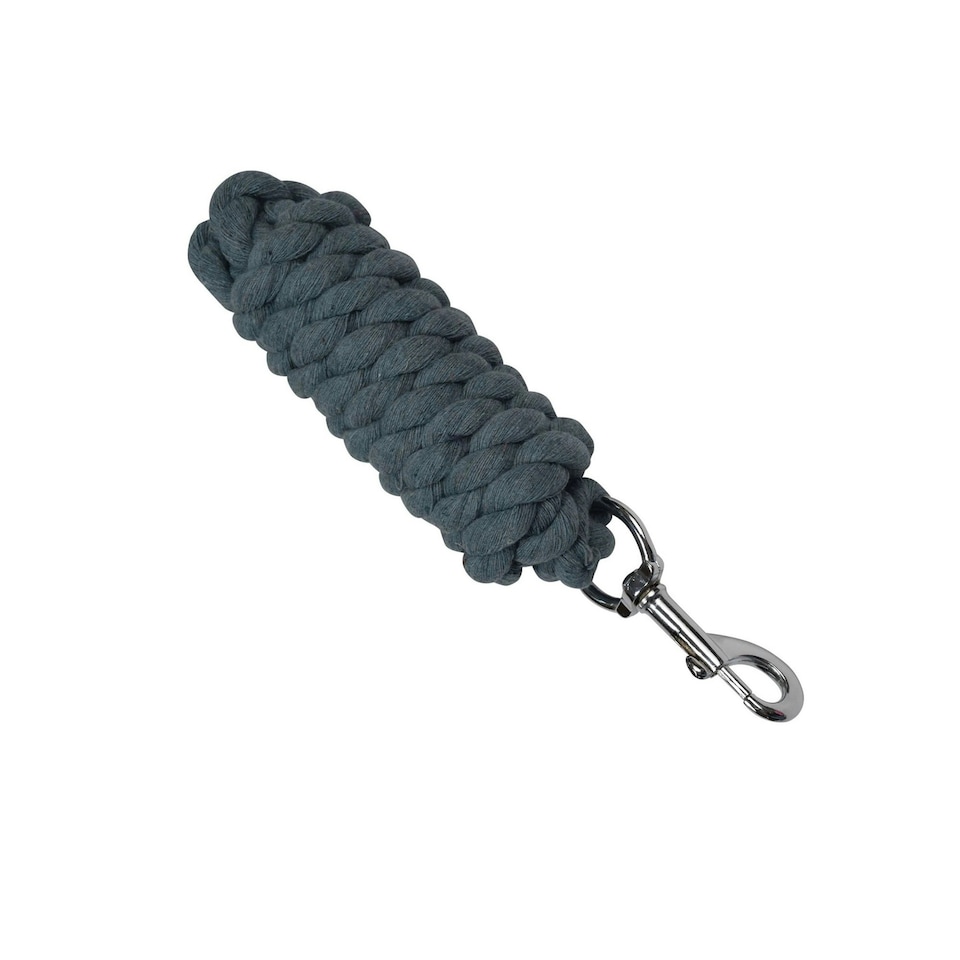 image 1 of Roma Twisted Horse Lead - Grey - 2m