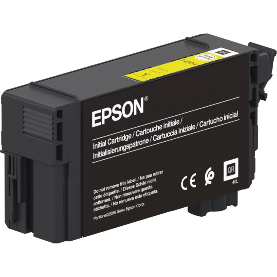 Epson Yellow Ink Cartridge UltraChrome XD2 50ml - C13T40D440 N/A